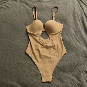 Skims Deep Plunge Shapewear Bodysuit